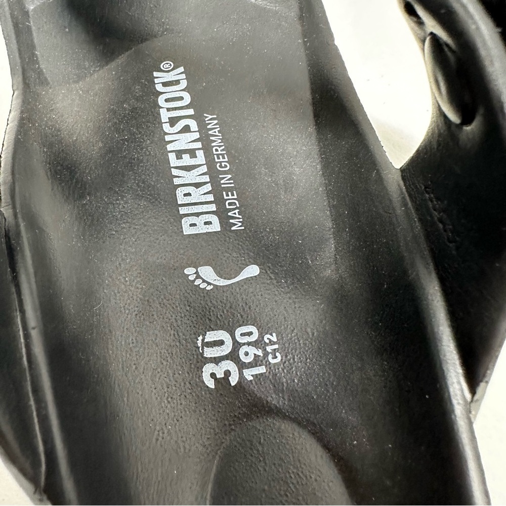 Birkenstock Little Girl Sandal black size 12 - Picture 3 of 9
